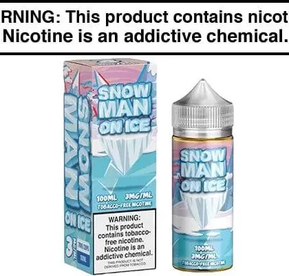 SNOW MAN ON ICE BY JUICE MAN 100ML