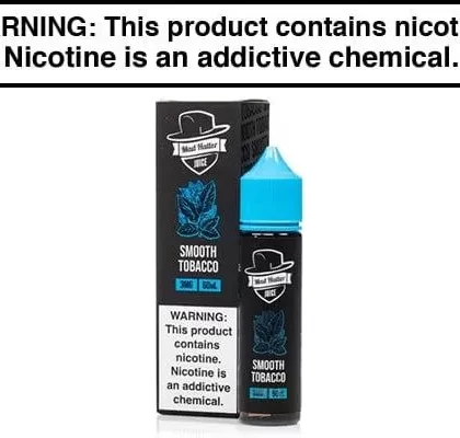 SMOOTH TOBACCO BY MAD HATTER 60ML