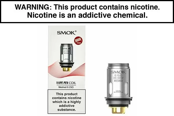 SMOK VAPE PEN REPLACEMENT COILS (5-PACK) - Image 3