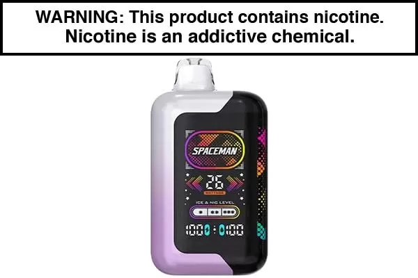 SMOK SPACE MAN SP40000 DISPOSABLE VAPE – 40,000 PUFFS - Image 3