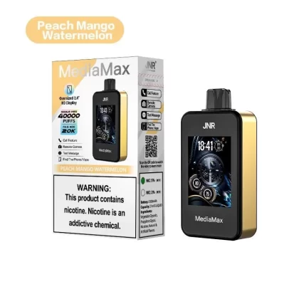 JNR MediaMax 40k Puff Peach Mango Watermelon