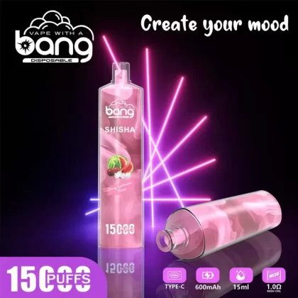 Bang SHISHA 15000 Puffs Disposable Vape