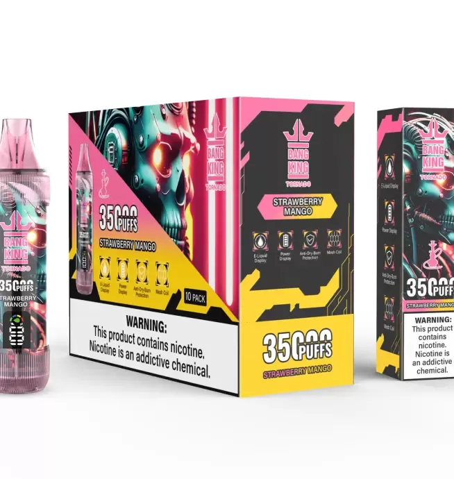 Bang King Tornado 35000 Puffs LED Display Disposable Vape - Image 3