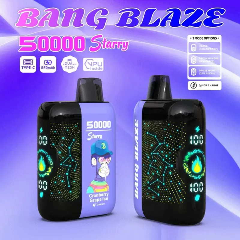 Bang Blaze Starry 50000 Disposable Vape 50K Puff - Image 2