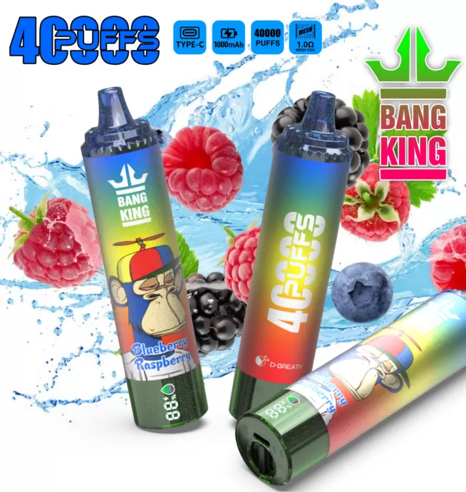 40k Puff Bang King Tornado | 40000 Puffs Disposable Vape Pen - Image 2