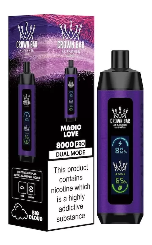 Al Fakher Vape Crown Bar 8000 Disposable Vape - Image 3
