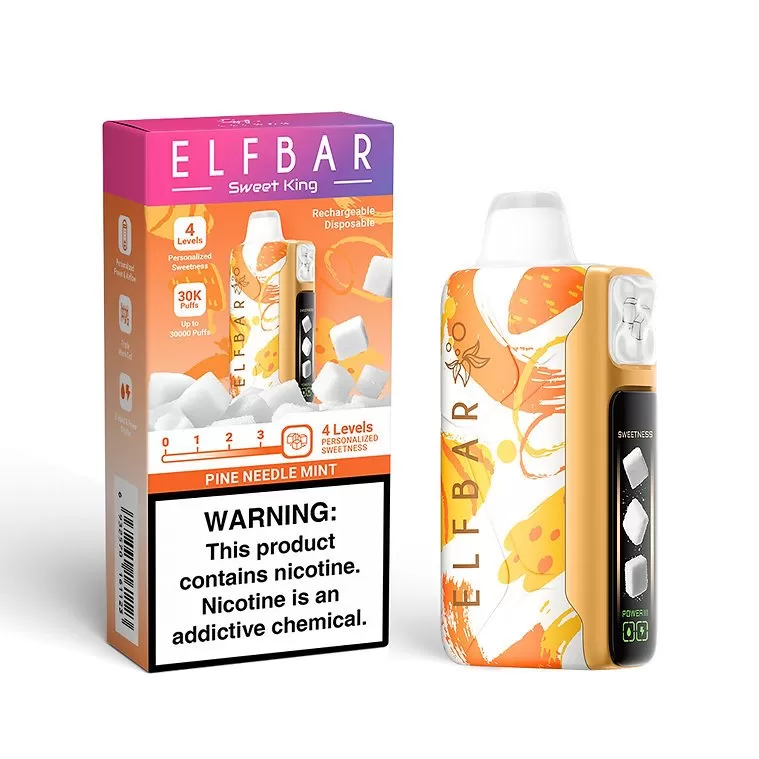 ELFBAR SWEET KING 30000 Vape | Pine Needle Mint 30k - Image 2
