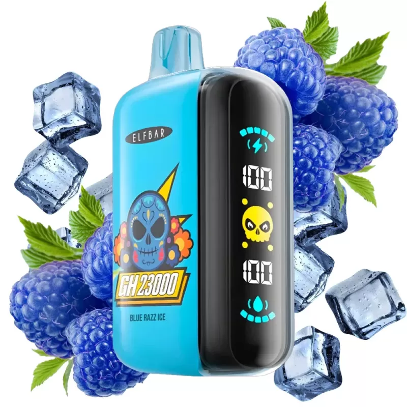 ELFBAR 23000 – Blue Razz Ice 5%