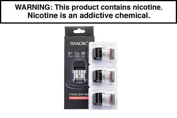 SMOK NOVO 2X REPLACEMENT PODS (PACK OF 3)