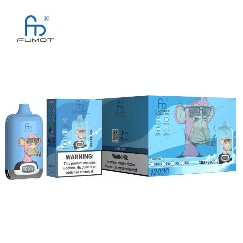 Fumot 12000 Blueberry Raspberry Vape | Top 10 E-Cigarette by RandMFumot 12000 - Image 2