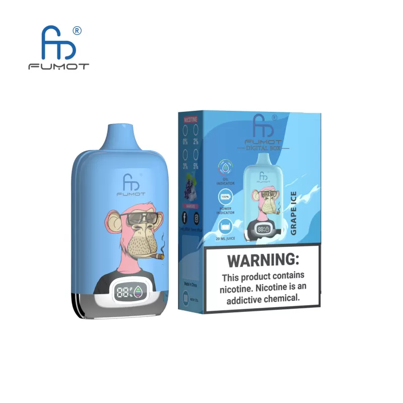 Fumot 12000 Blueberry Raspberry Vape | Top 10 E-Cigarette by RandMFumot 12000 - Image 3
