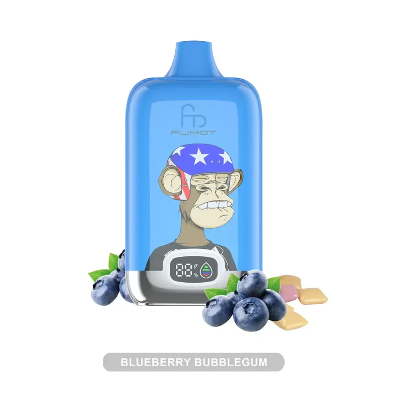 12k Tornado Blueberry Bubblegum – Fumot Vape 12000 Puffs