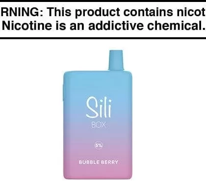 SILI BOX DISPOSABLE VAPE – 6000 PUFFS