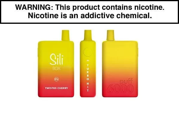 SILI BOX DISPOSABLE VAPE – 6000 PUFFS - Image 3