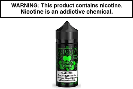 SHAMROCK COOKIE BY SADBOY E LIQUID 100ML
