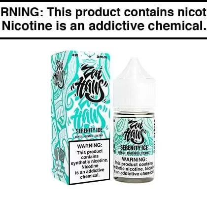 SERENITY ICE BY ZEN HAUS SALTS 30ML