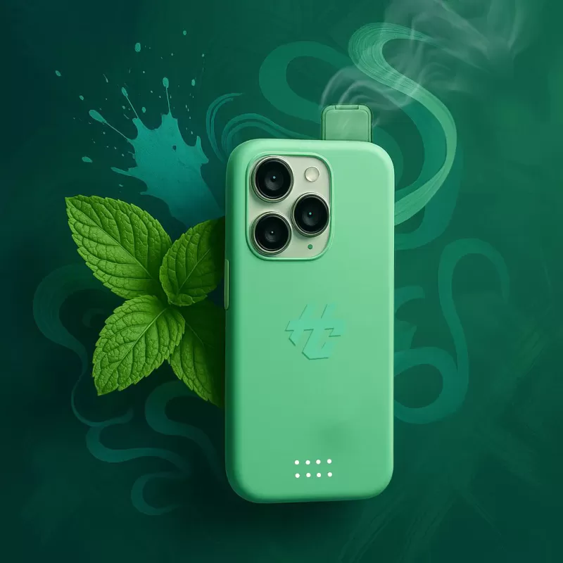 Humo Case Miami Mint Vape – Real Phone Case Vape - Image 2