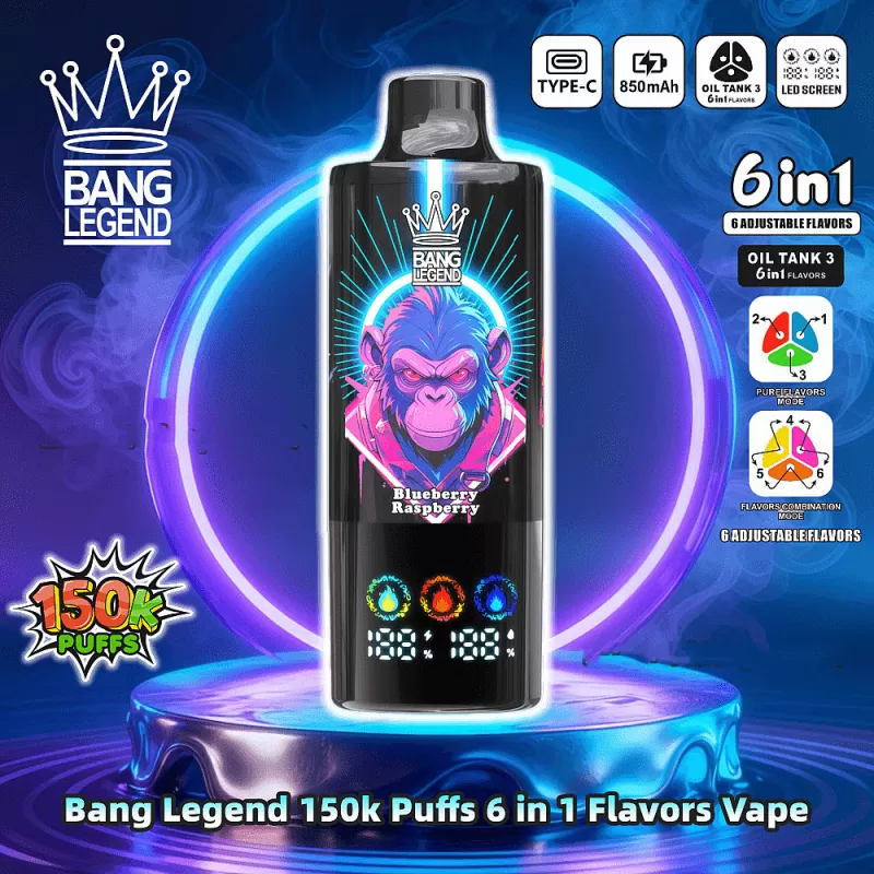 Bang Legend 150k Puffs | Vape Factory Wholesale