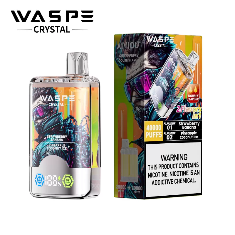 Waspe Crystal 40000 40k Puffs Vape