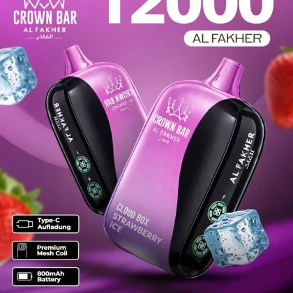 Al Fakher CrownBar Vape 12000
