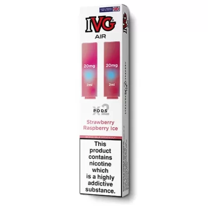 Strawberry Raspberry Ice Air Pods by IVG