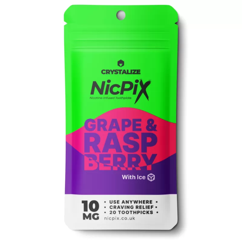 Grape & Raspberry Nicotine Toothpicks by NicPix