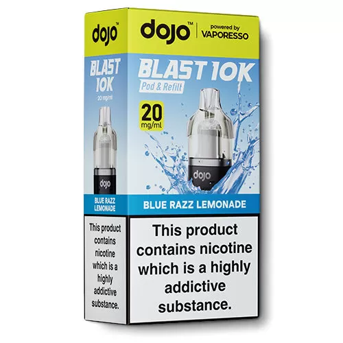 Blue Razz Lemonade Pod & Refill by Dojo Blast 10k