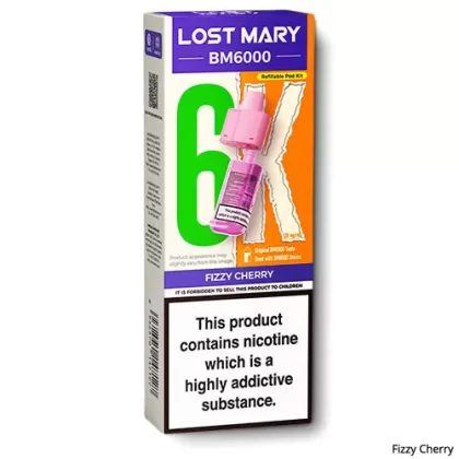 Fizzy Cherry BM6000 Refill Pods by Lost Mary