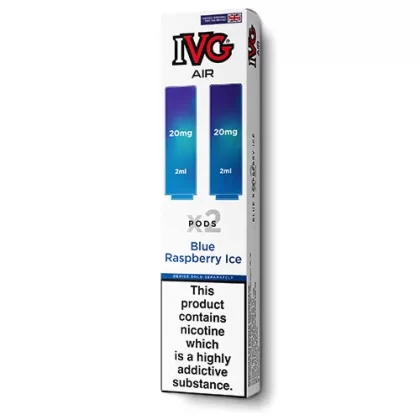 Blue Raspberry Ice Air Pods by IVG