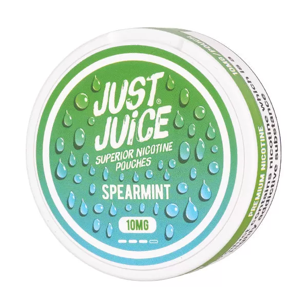 Spearmint Nicotine Pouches by Just Juice - Image 2