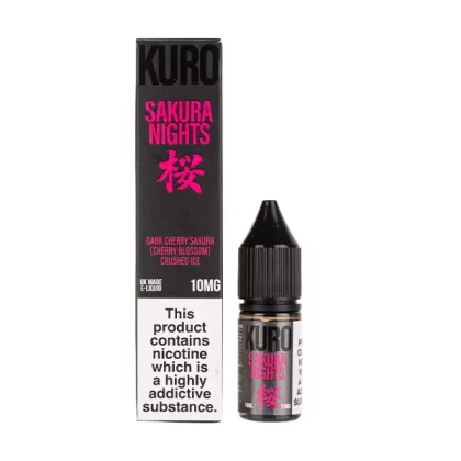 Sakura Nights Nicotine Salt E-Liquid by Kuro