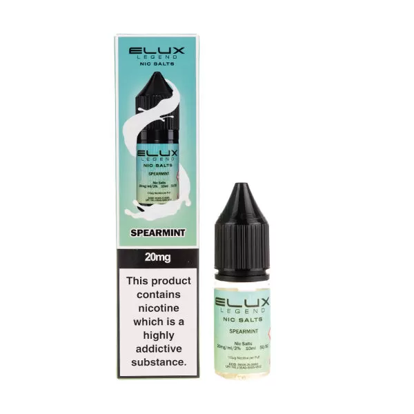 Spearmint Nic Salt E-Liquid by Elux Legend