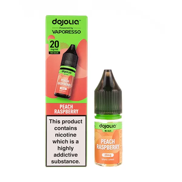 Peach Raspberry Dojoliq Nic Salt E-Liquid by Vaporesso