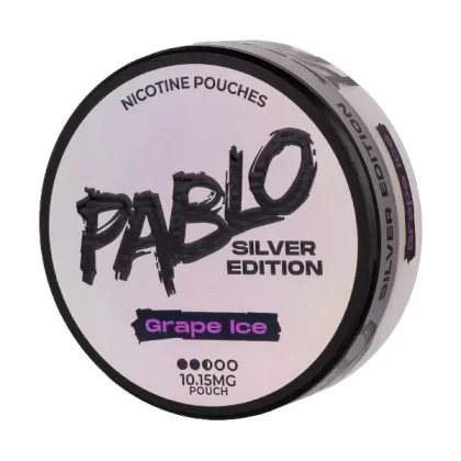 Grape Silver Edition Nicotine Pouches by Pablo