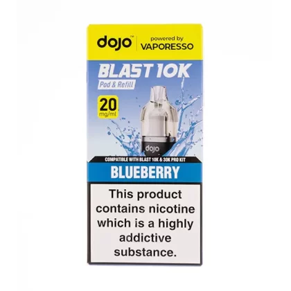 Blueberry Dojo Blast 10K Prefilled Pod + Refill by Vaporesso