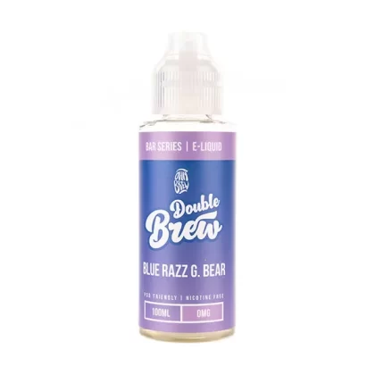 Blue Razz G-Bear Double Brew Bar Series 100ml (60/40) by Ohm Brew
