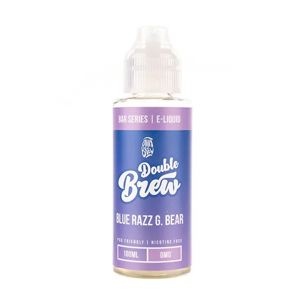 Blue Razz G-Bear Double Brew Bar Series 100ml (60/40) by Ohm Brew