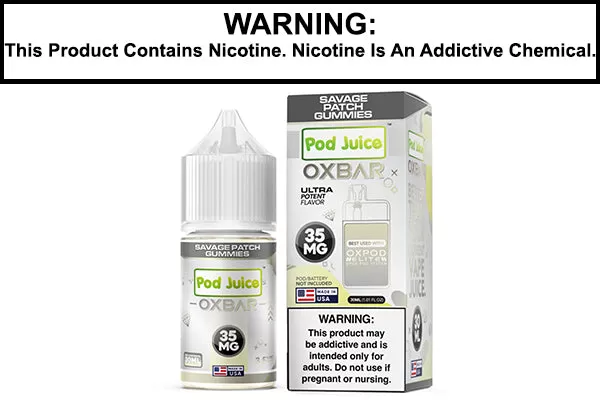 SAVAGE PATCH GUMMIES BY OXBAR X POD JUICE SALT 30ML