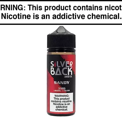 SANDY BY SILVERBACK JUICE CO 120ML