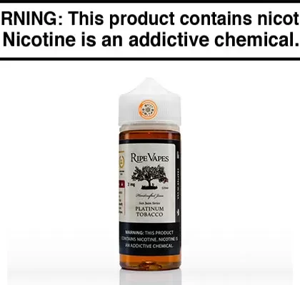 SAN JUAN PLATINUM TOBACCO BY RIPE VAPES 120ML