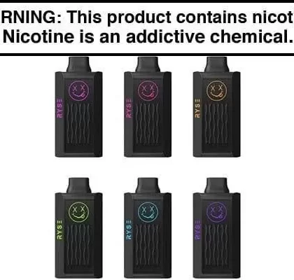 RYSE DISPOSABLE VAPE – 12,000 PUFFS