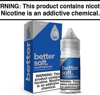 ROYAL TOBACCO BY VAPETASIA BETTER SALT 30ML