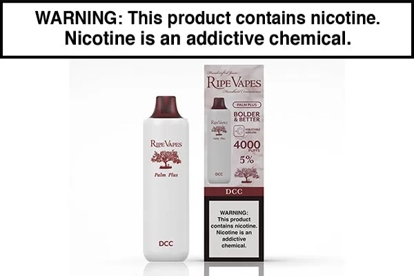 RIPE VAPES PALM PLUS DISPOSABLE VAPE – 4000 PUFFS - Image 2