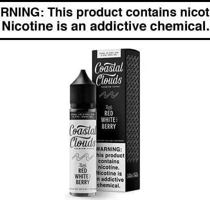 RED WHITE AND BERRY BY COASTAL CLOUDS 60ML