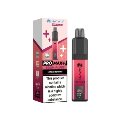 Hayati Pro Max Plus 6000 Puffs Mixed Berries