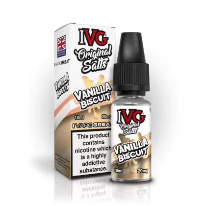 IVG Original Salts Vanilla Biscuit Nic Salt E-Liquid