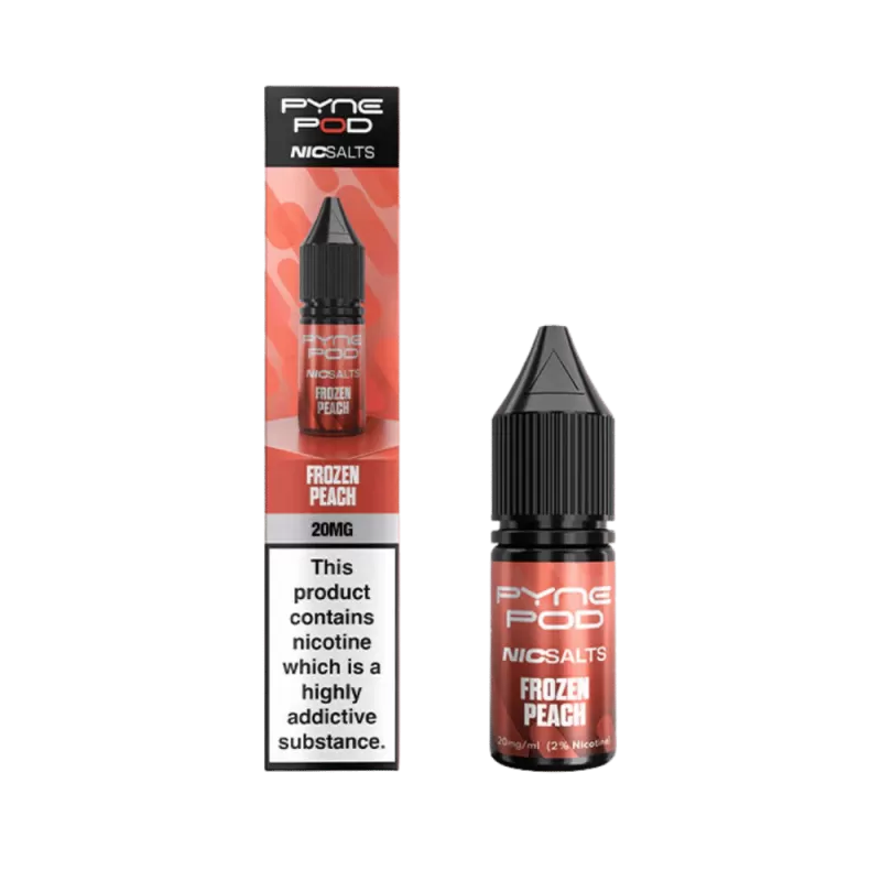 Pyne Pod Nic Salt Frozen Peach E-Liquid
