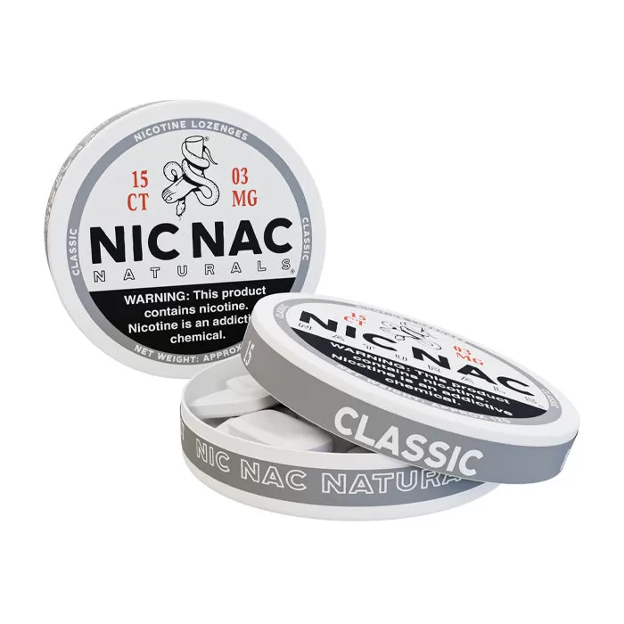 Nic Nac Classic Nicotine Lozenges - Image 2