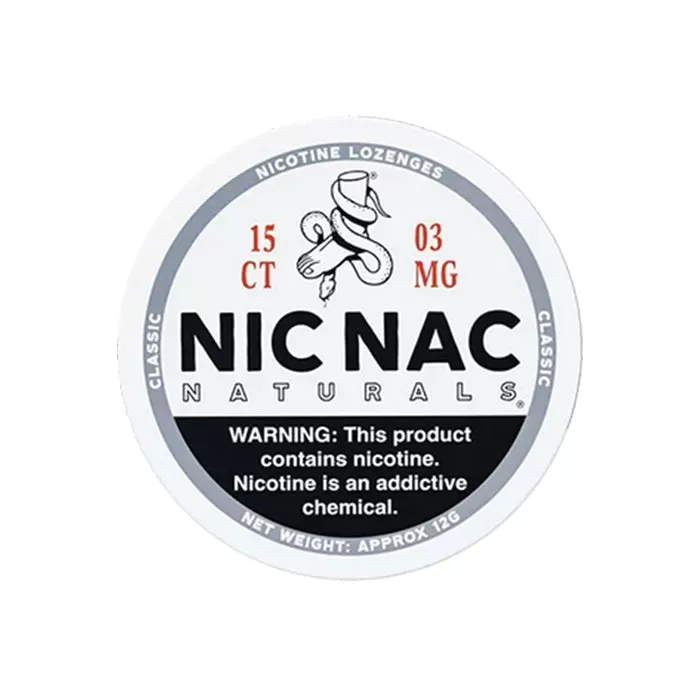 Nic Nac Classic Nicotine Lozenges - Image 3