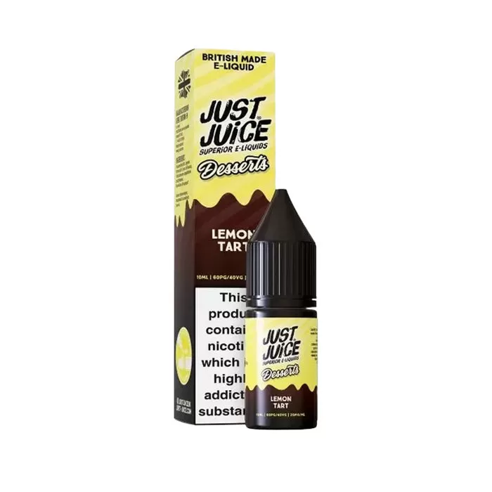 Lemon Tart Nic Salt E-Liquid by Just Juice Desserts